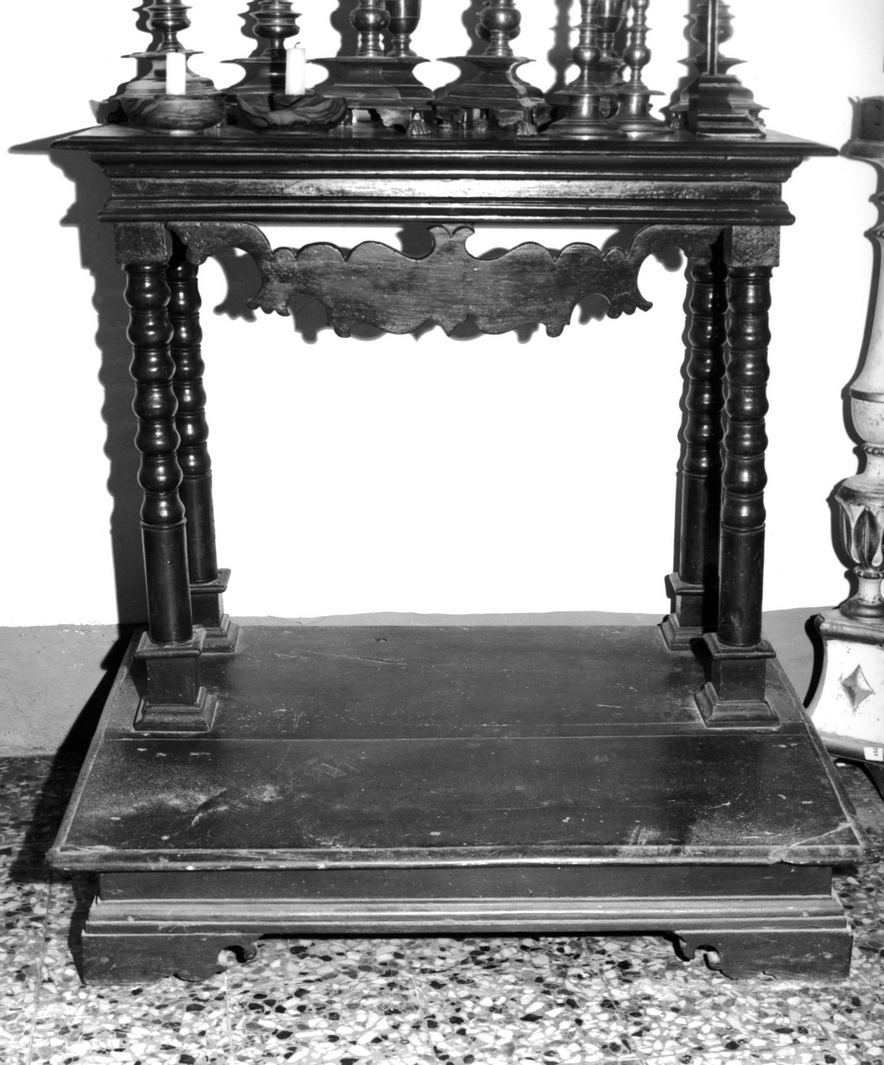 inginocchiatoio - bottega toscana (secc. XVIII/ XIX)