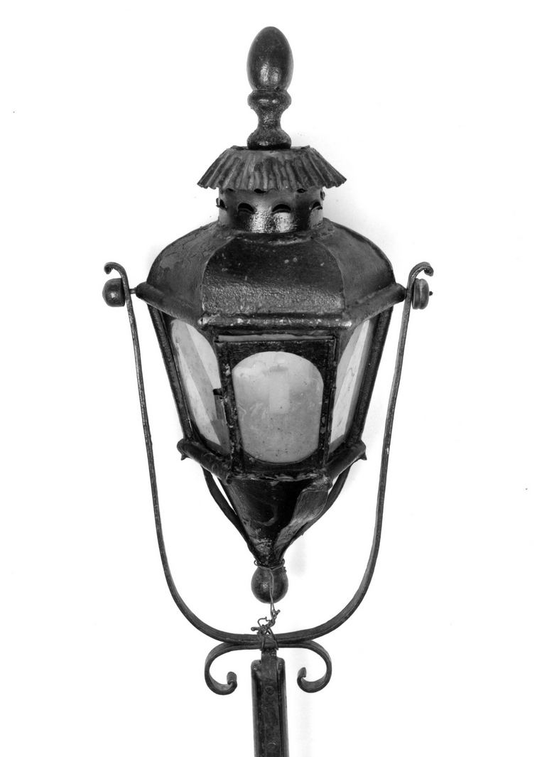 lanterna processionale, serie - bottega toscana (secc. XVIII/ XIX)