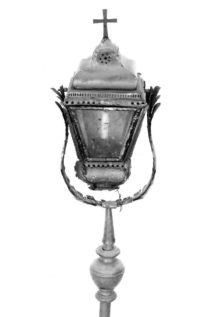 lanterna processionale, serie - bottega toscana (seconda metà sec. XVIII)