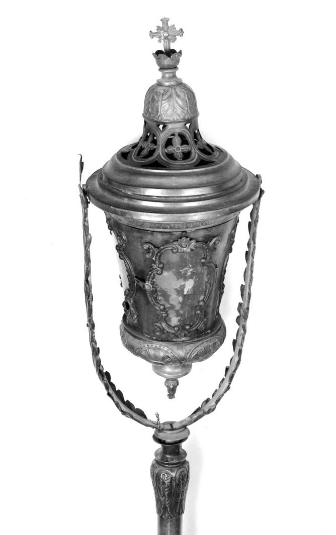 lanterna processionale, serie - bottega toscana (sec. XIX)