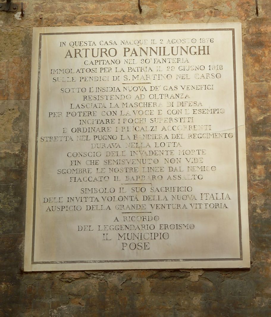 lapide commemorativa - bottega toscana (sec. XX)