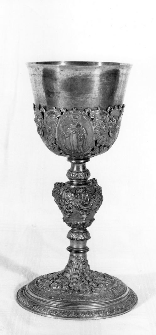 calice - bottega senese (sec. XVII)