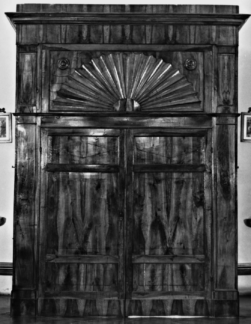 bussola d'ingresso - ambito senese (prima metà sec. XIX)