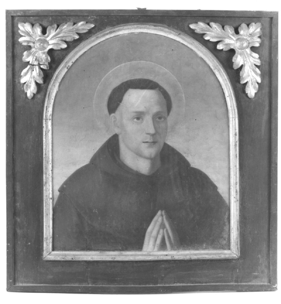 San Francesco d'Assisi in preghiera (dipinto) - ambito senese (secc. XIX/ XX)