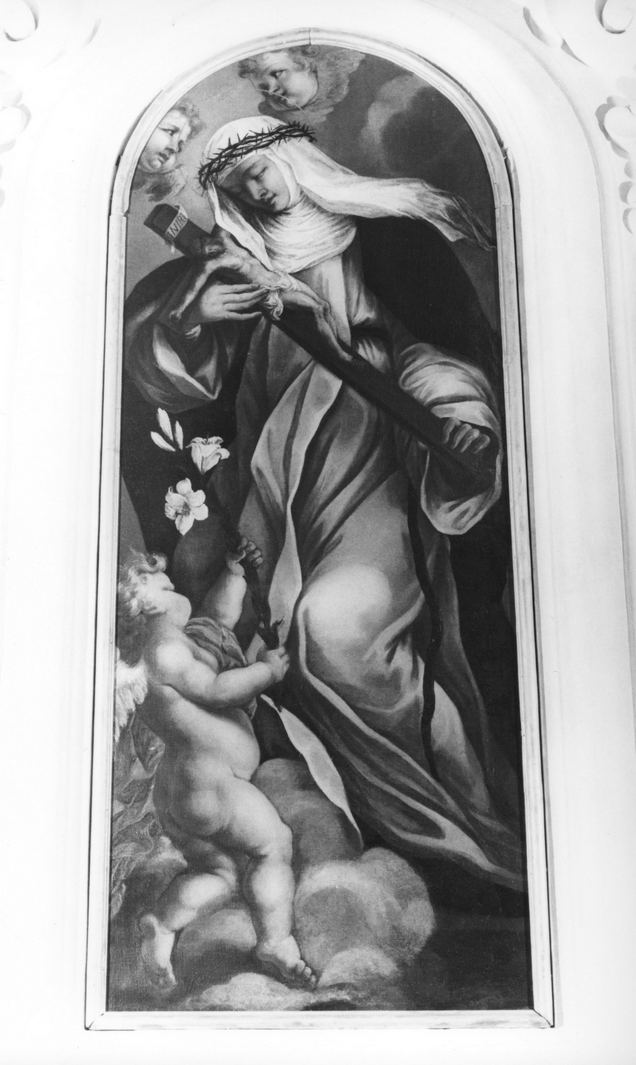 Santa Caterina da Siena (dipinto, elemento d'insieme) di Nasini Giuseppe Nicola (primo quarto sec. XVIII)