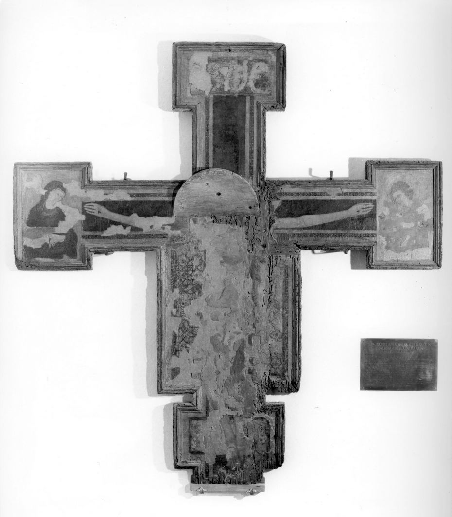 Cristo crocifisso (dipinto) di Segna di Bonaventura (inizio sec. XIV)