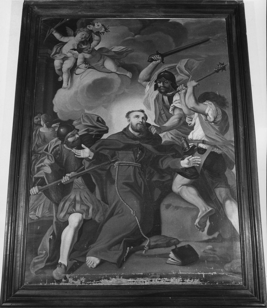 martirio di San Fedele da Sigmaringen (dipinto) - ambito italiano (seconda metà sec. XVIII)