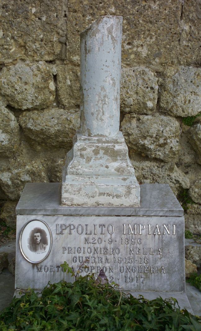 monumento funebre - bottega toscana (sec. XX)