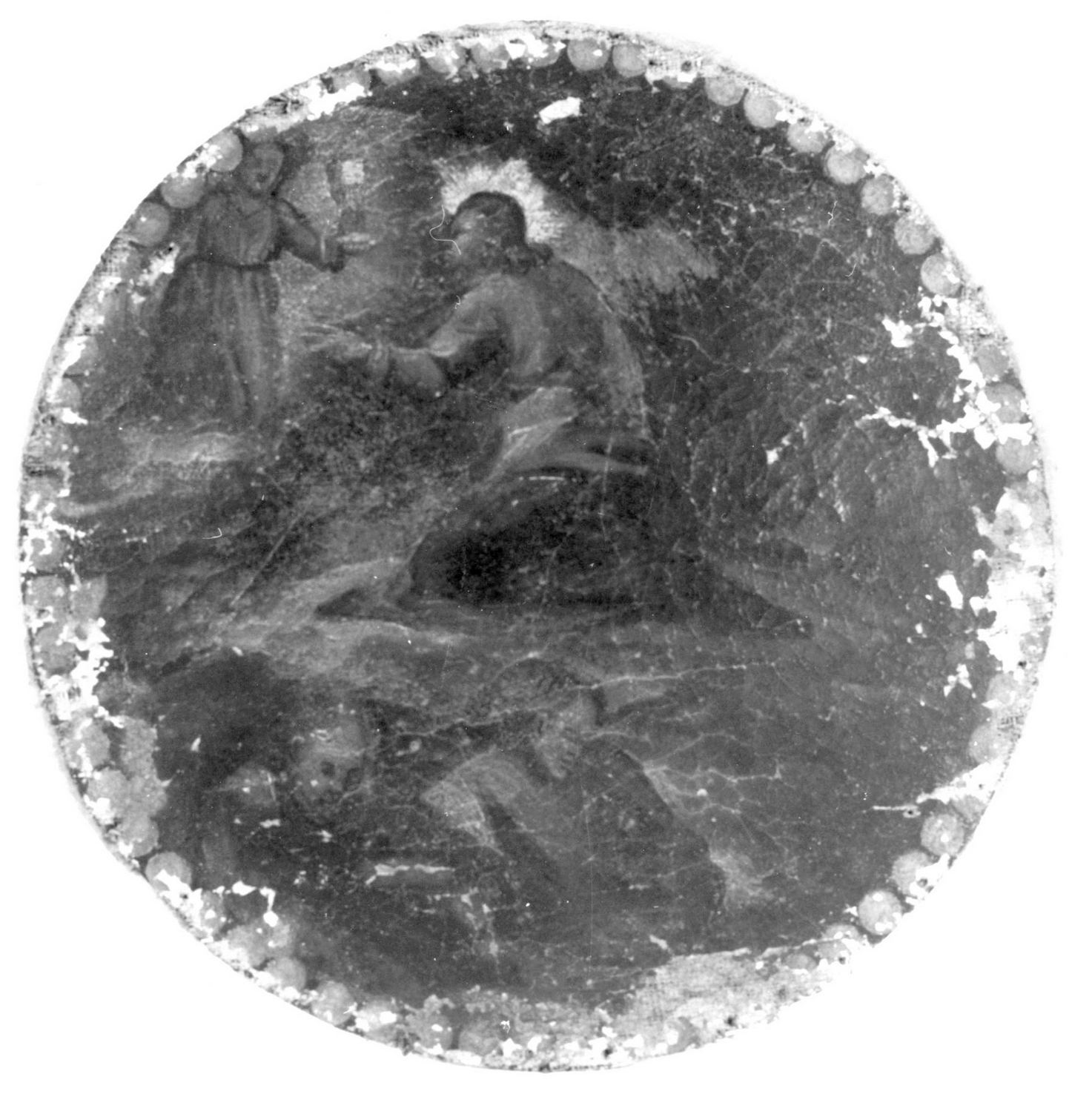 orazione di Cristo nell'orto di Getsemani (dipinto, elemento d'insieme) - ambito toscano (sec. XVIII)