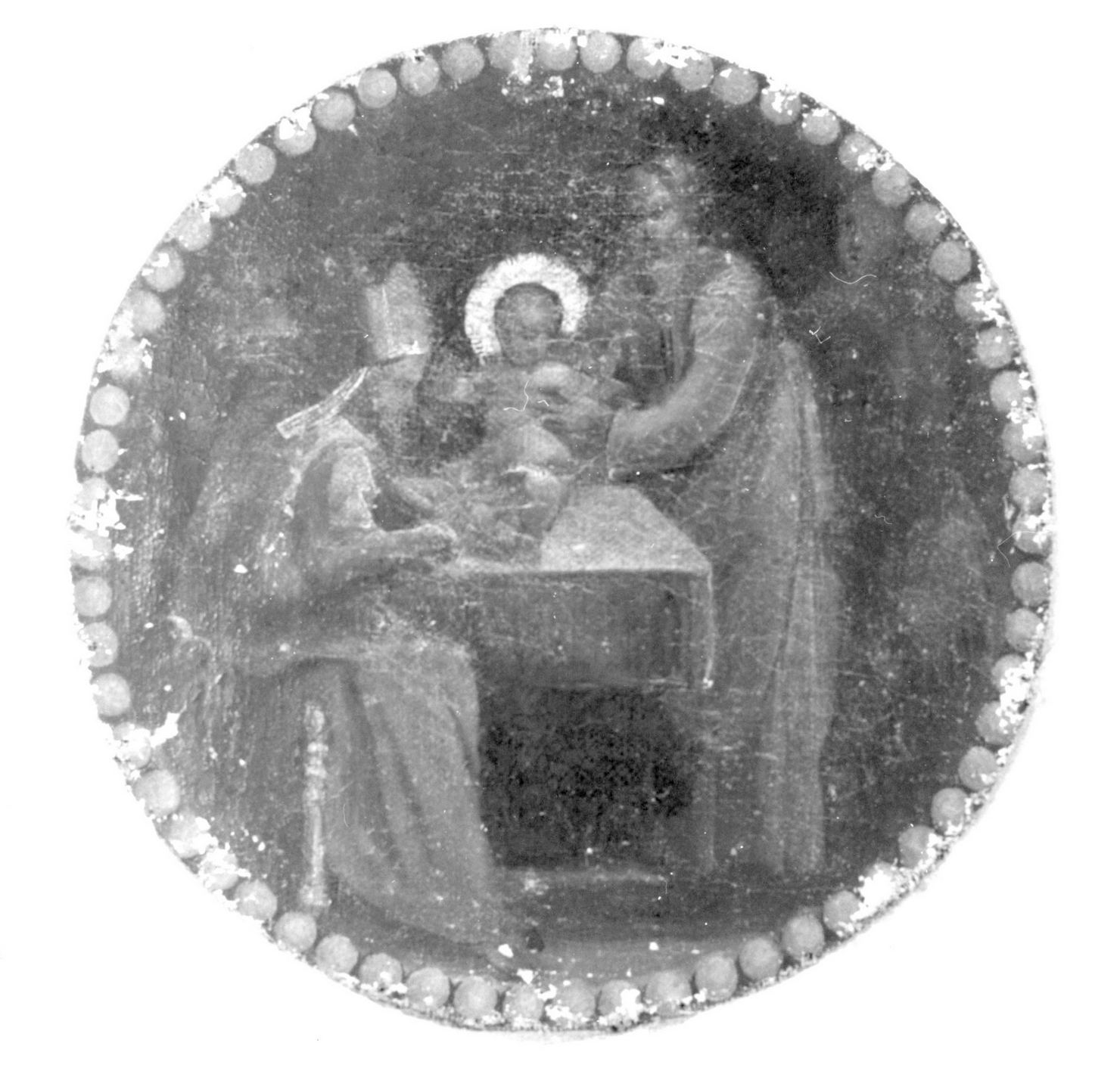 circoncisione di Gesù Bambino (dipinto, elemento d'insieme) - ambito toscano (sec. XVIII)
