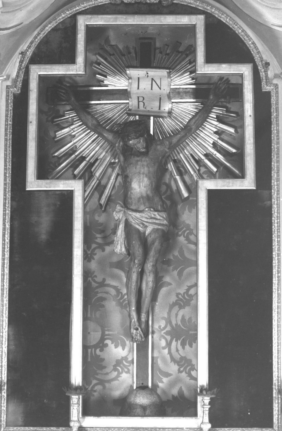 Cristo crocifisso (secchiello) - ambito toscano (sec. XVIII)