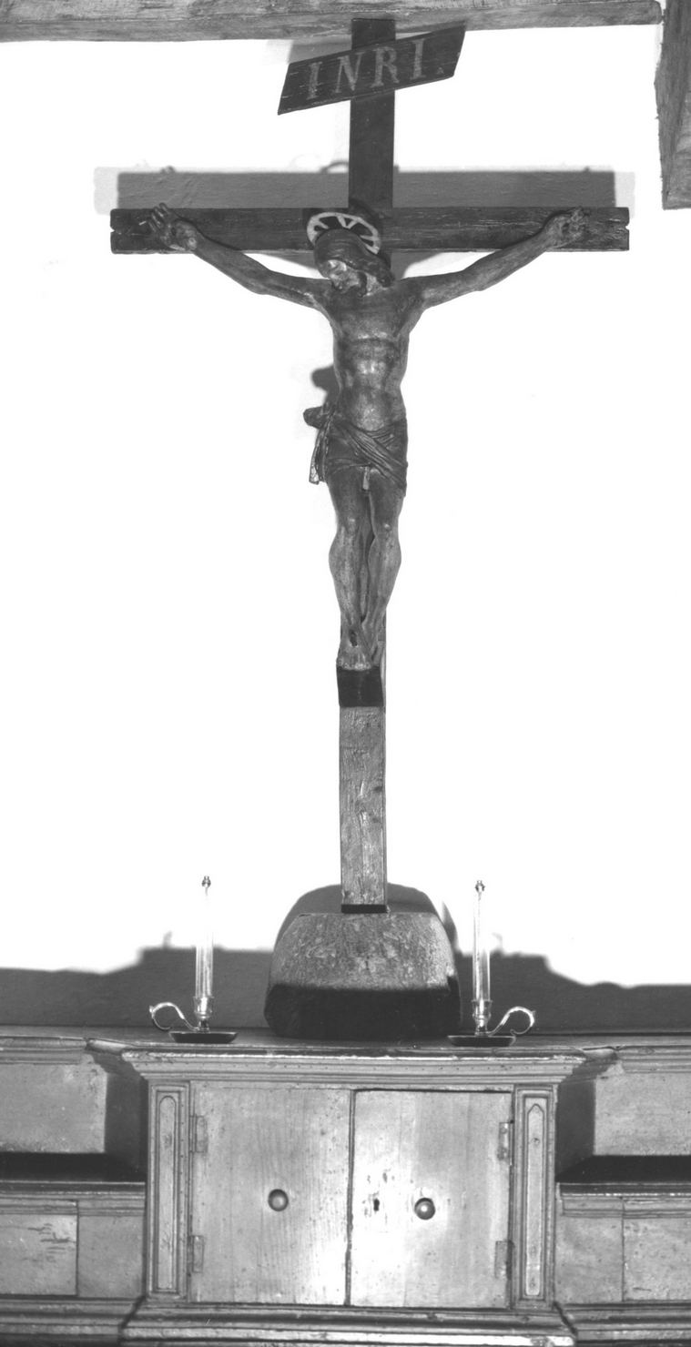 Cristo crocifisso (scultura, insieme) - bottega toscana (secc. XVIII/ XIX)