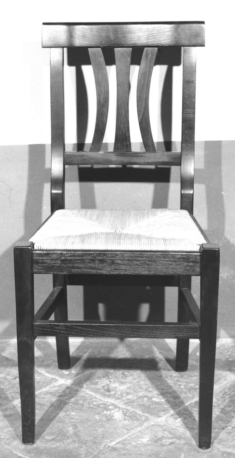 sedia, serie - produzione italiana (seconda metà sec. XX)