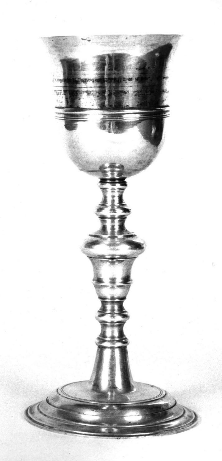 calice - bottega senese (sec. XVIII)