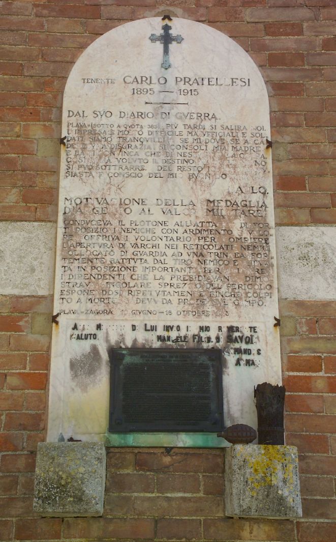 lapide commemorativa - bottega toscana (sec. XX)