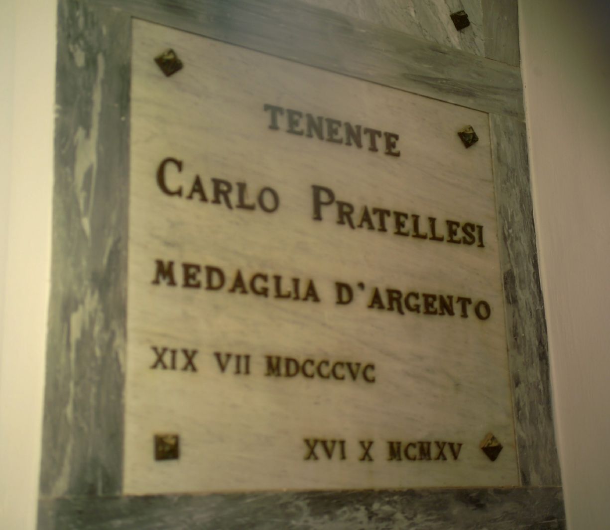 lapide tombale - bottega toscana (sec. XX)