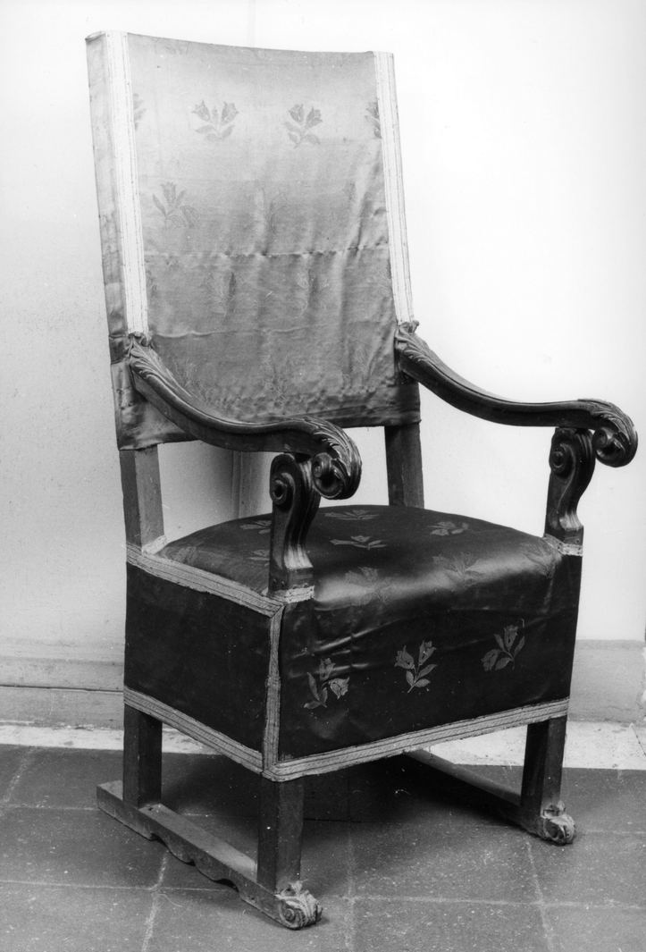 poltrona - manifattura toscana (sec. XIX)