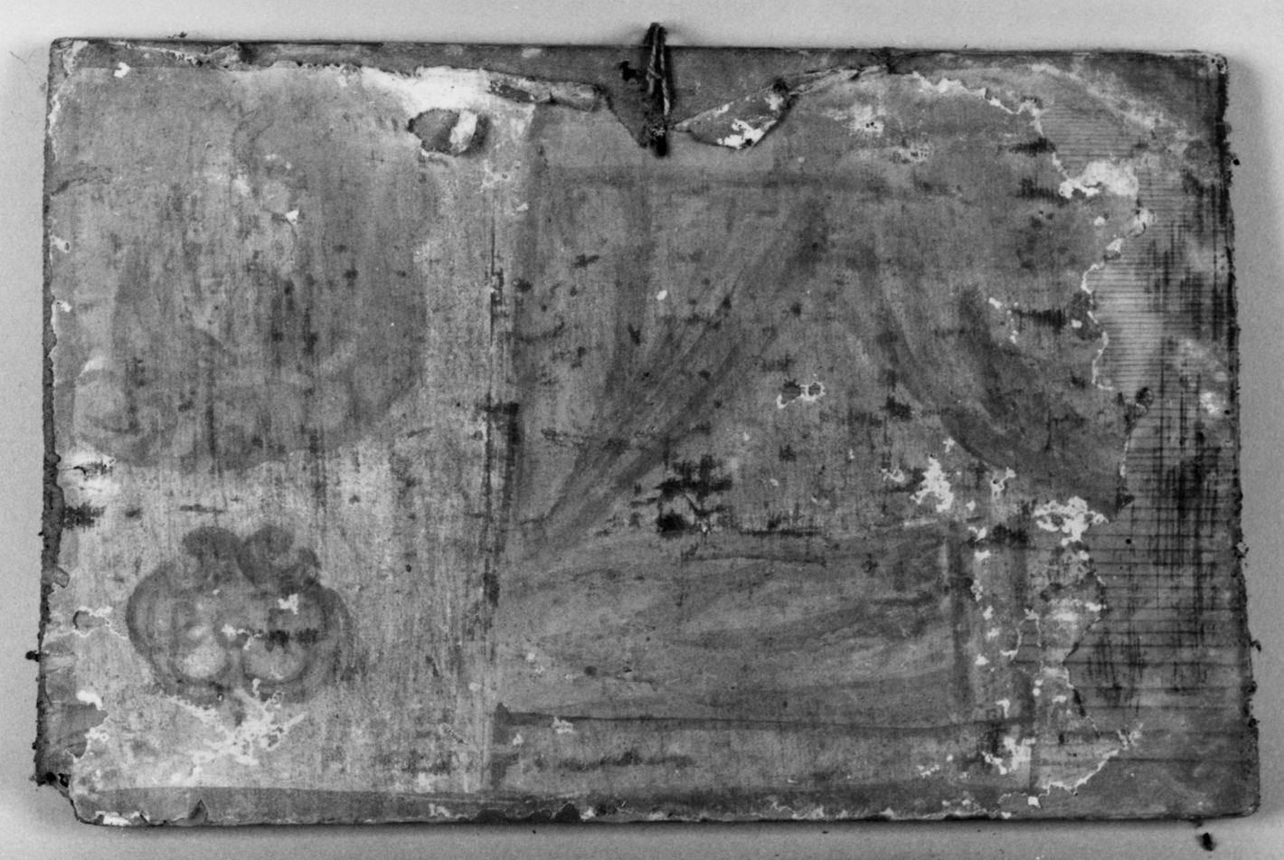 ricevimento di una grazia (ex voto) - ambito toscano (prima metà sec. XVIII)