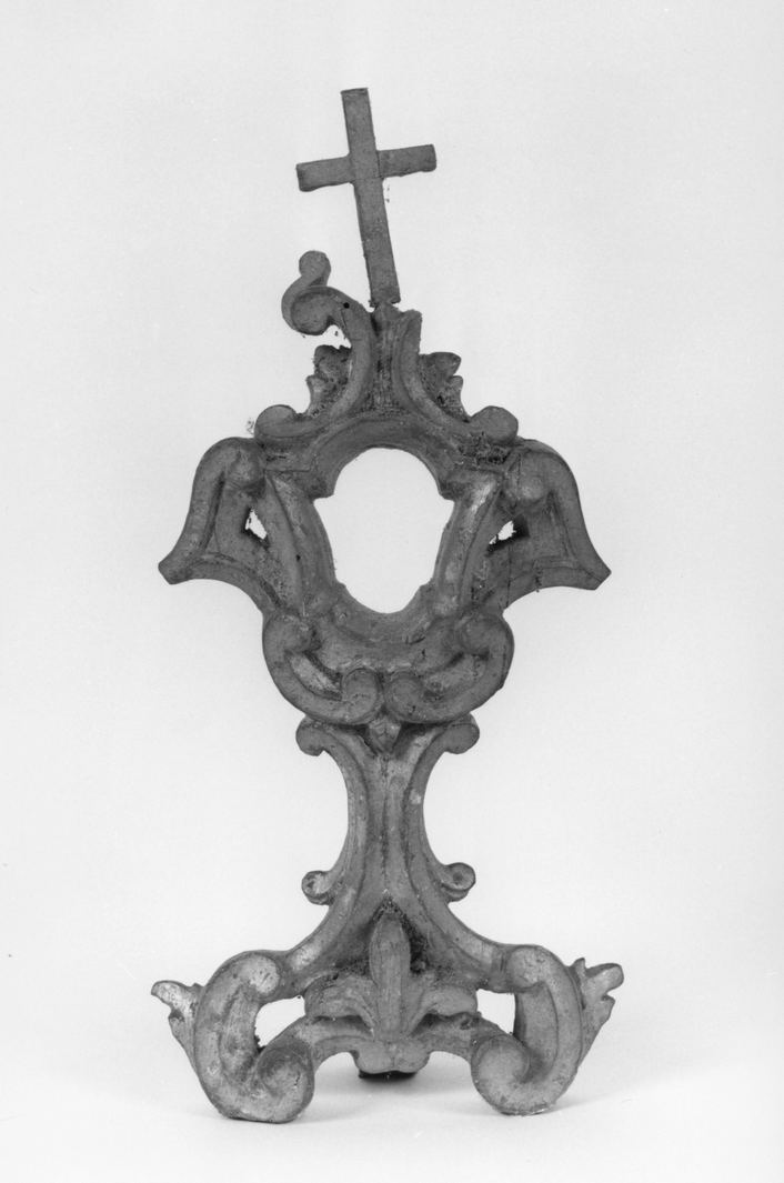 reliquiario - a ostensorio, serie - produzione toscana (sec. XVIII)