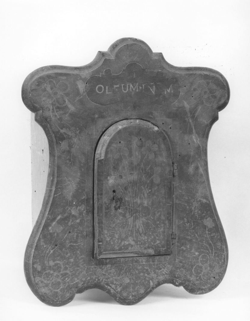 armadietto per oli santi - produzione toscana (sec. XIX)