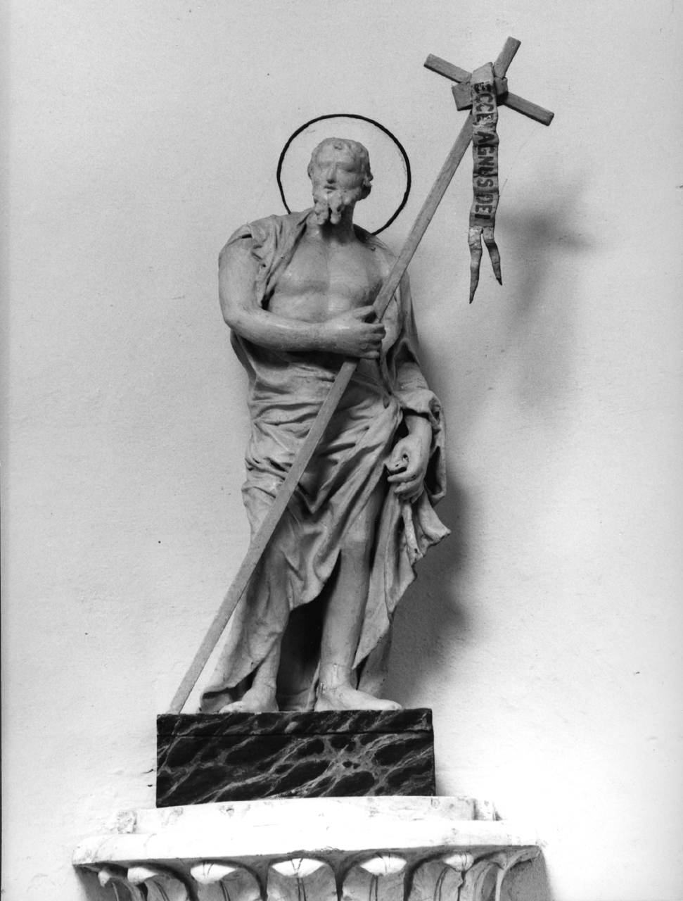 San Giovanni Battista (statuetta) - bottega senese (seconda metà sec. XVIII)