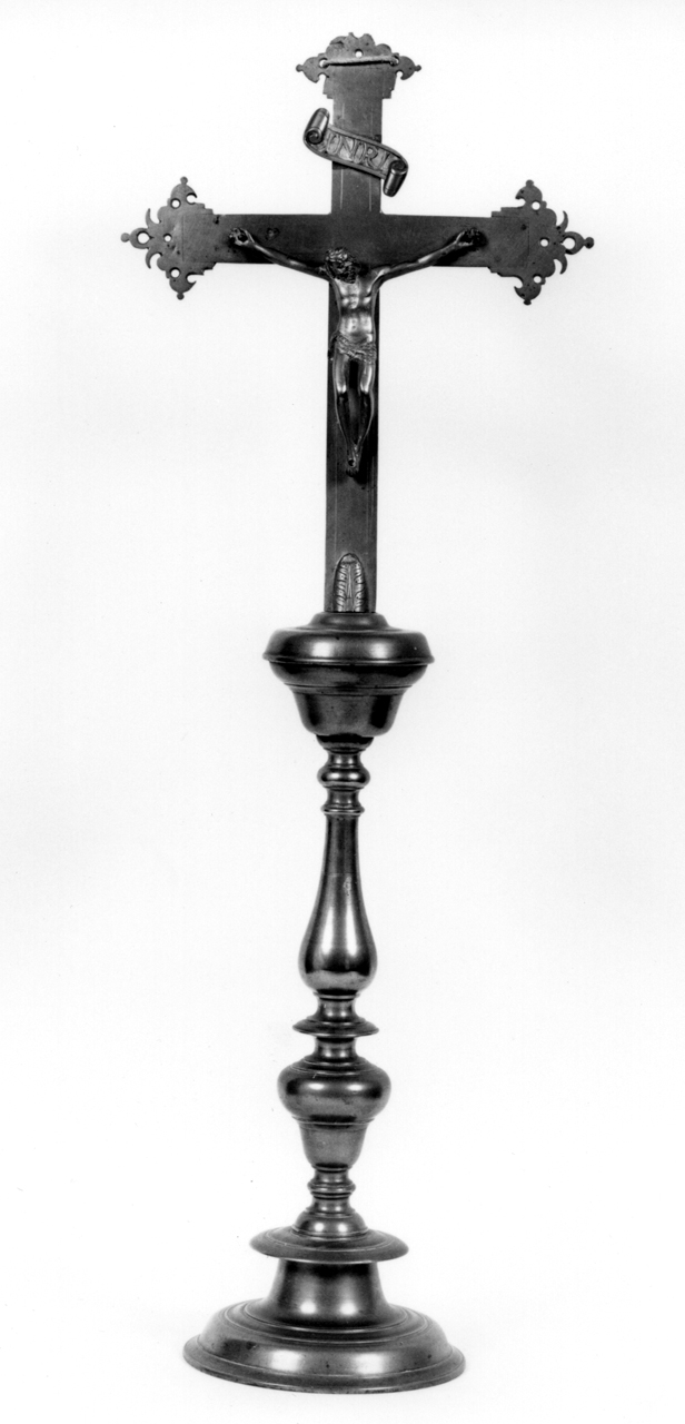 croce d'altare - bottega senese (prima metà sec. XVII)