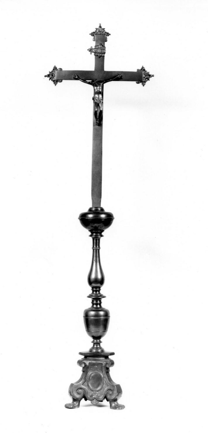 croce d'altare - bottega senese (fine/inizio secc. XVI/ XVII)