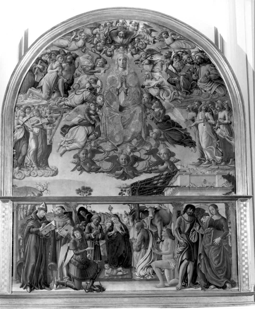 assunzione della Madonna (dipinto) di Di Domenico Pietro (fine sec. XV)