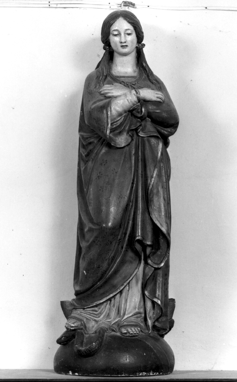 Maria Vergine (statua) - bottega senese (ultimo quarto sec. XVIII)