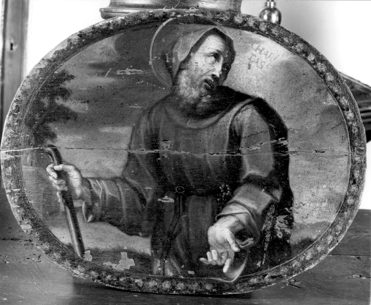 Sant'Antonio Abate (dipinto) di Casolani Ilario (maniera) (prima metà sec. XVII)