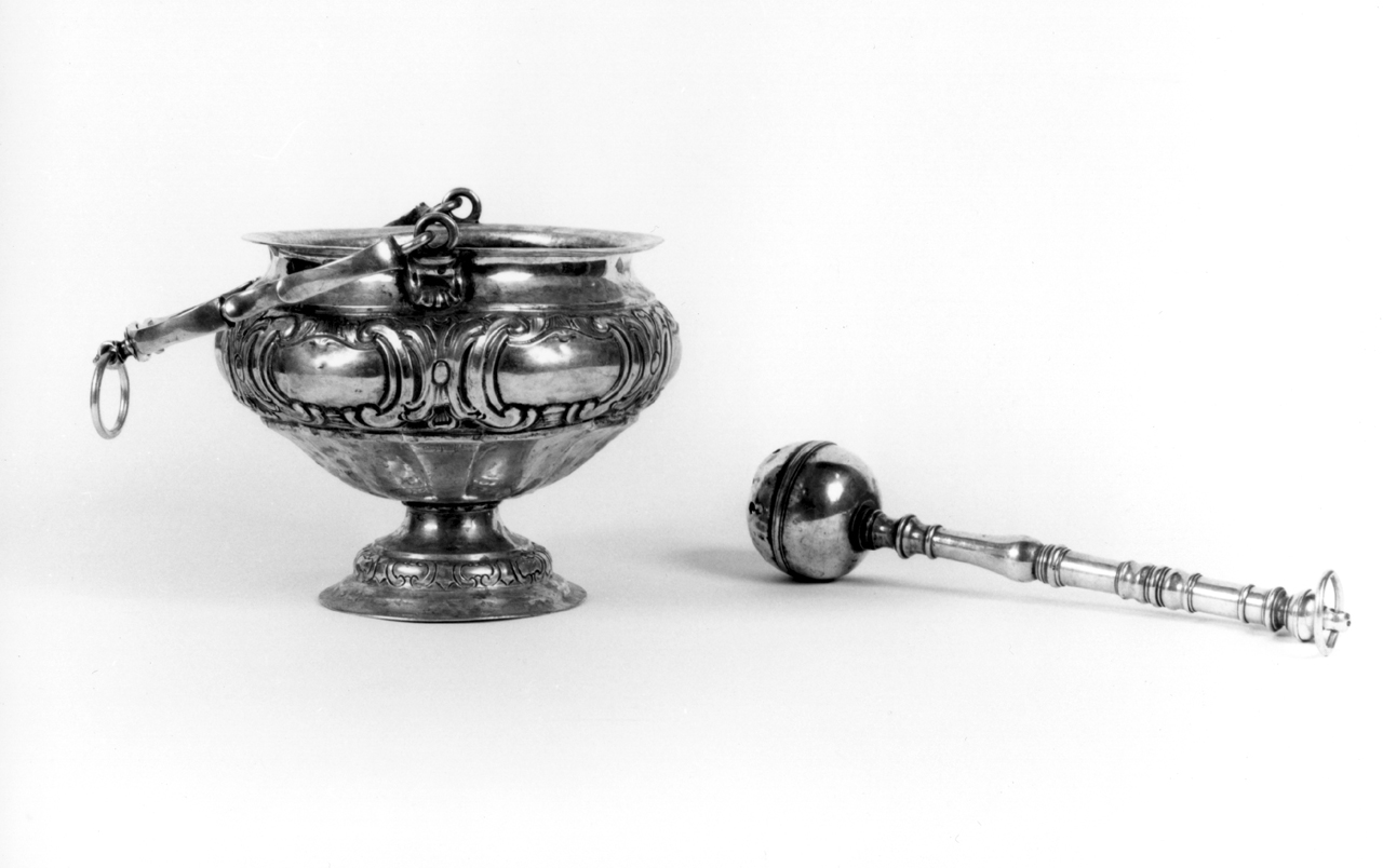 servizio per aspersione - bottega senese (terzo quarto sec. XVIII)