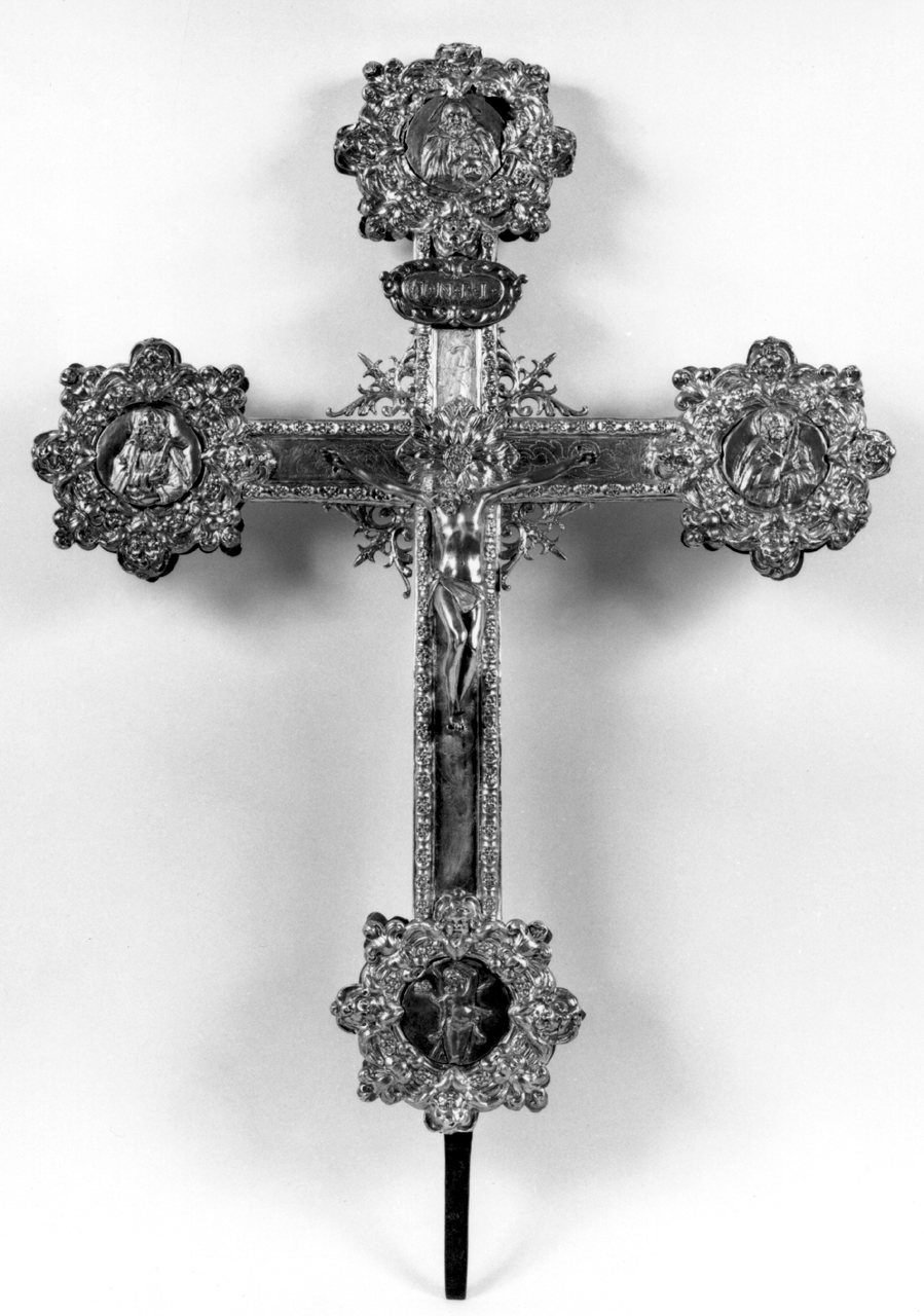 croce d'altare - bottega senese (seconda metà sec. XVII)