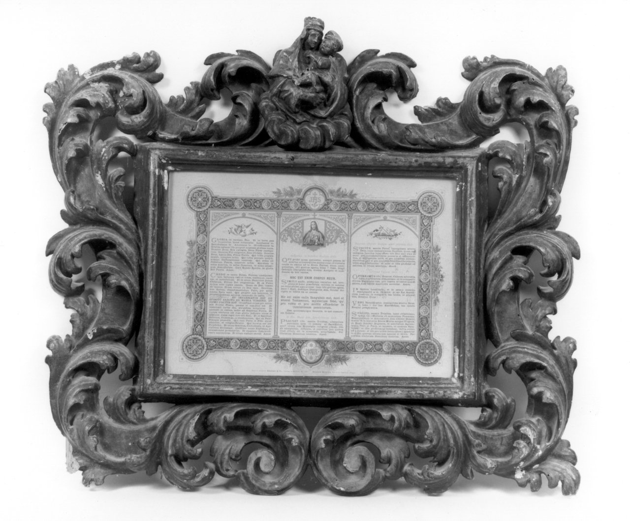 cartagloria, serie - bottega senese (primo quarto sec. XVIII)