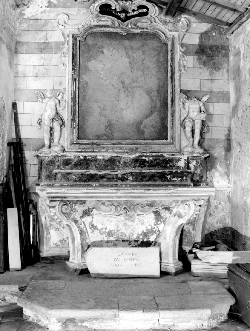 altare - bottega toscana (metà sec. XVIII)