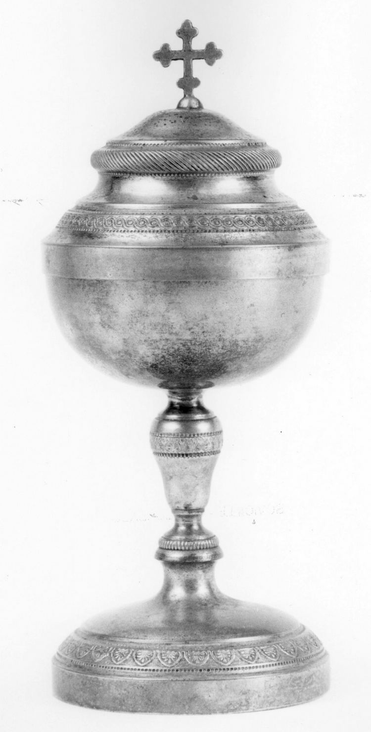 pisside - bottega toscana (prima metà sec. XIX)