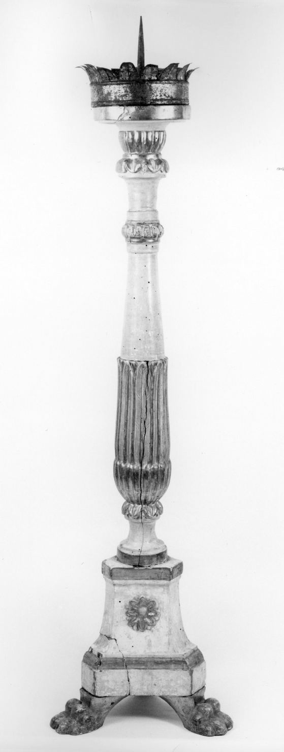 candeliere, serie - bottega toscana (primo quarto sec. XIX)