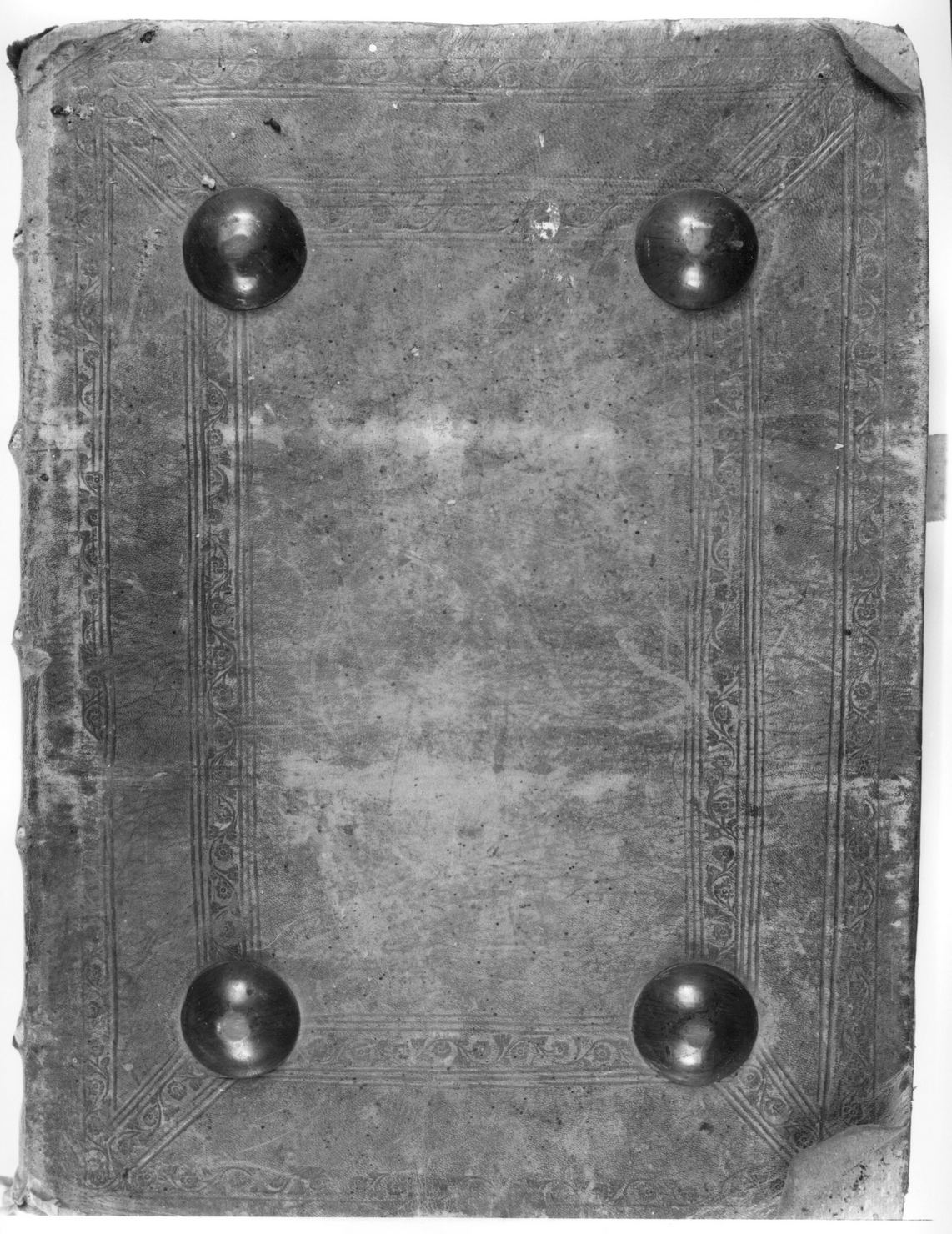 coperta di libro liturgico - manifattura italiana (primo quarto sec. XVIII)