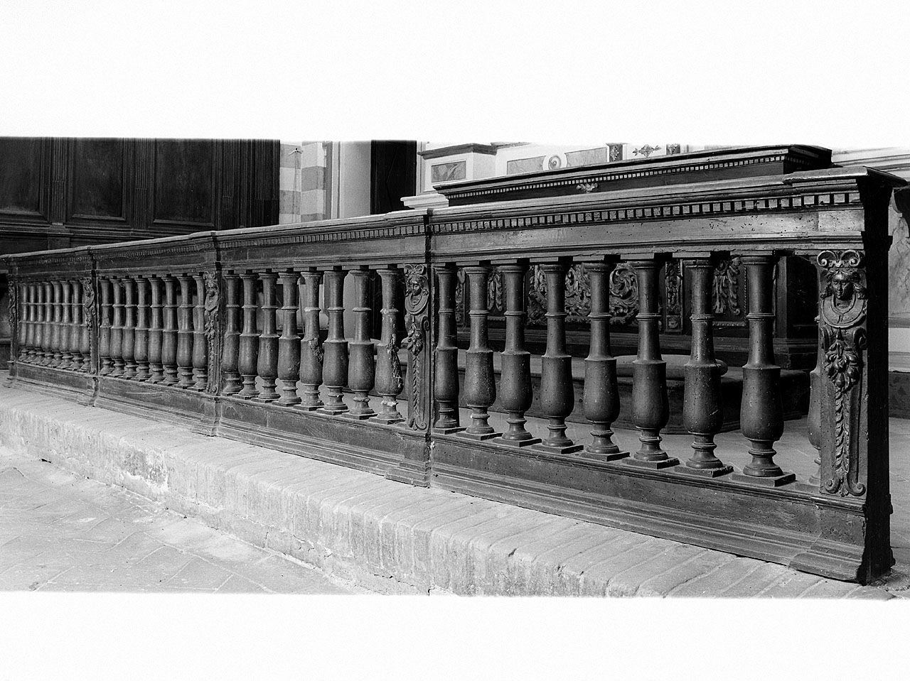 balaustrata - bottega toscana (sec. XVII)