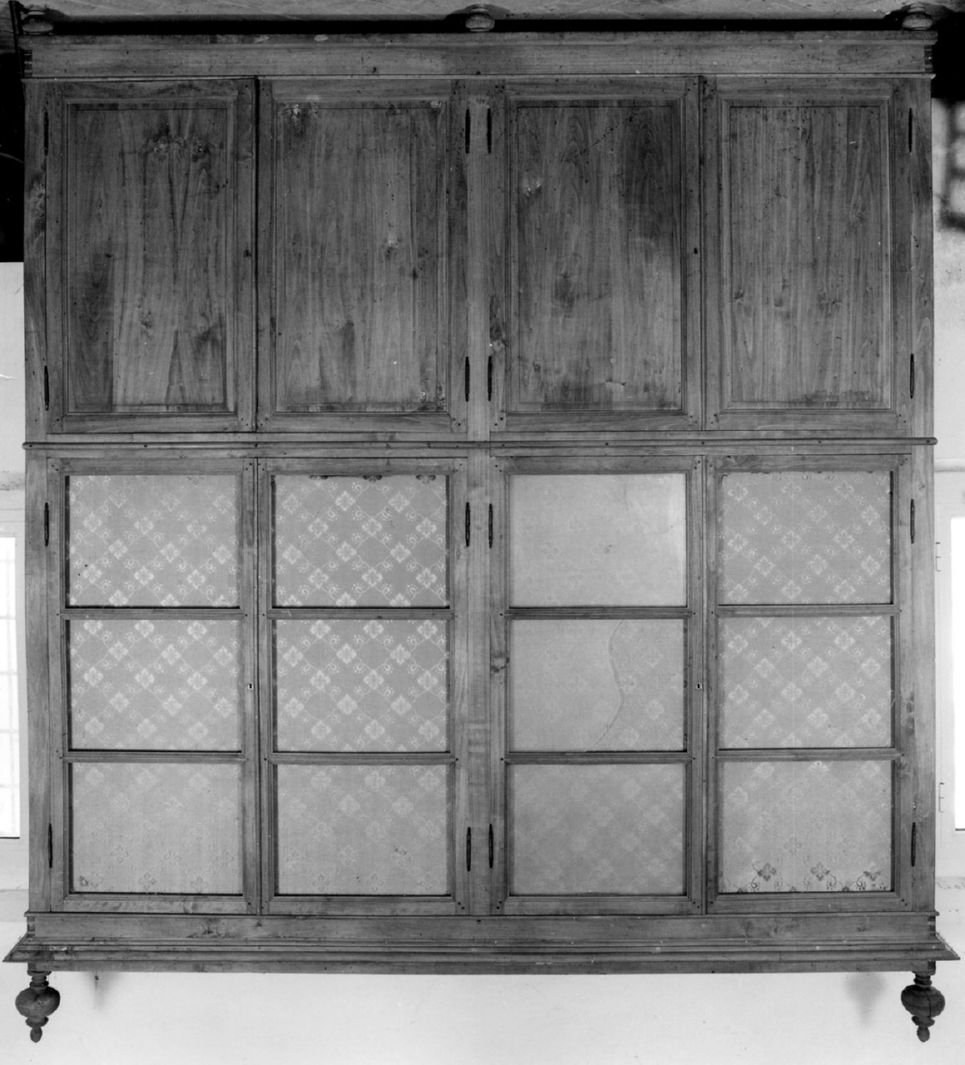 armadio per archivi - bottega toscana (seconda metà sec. XIX)
