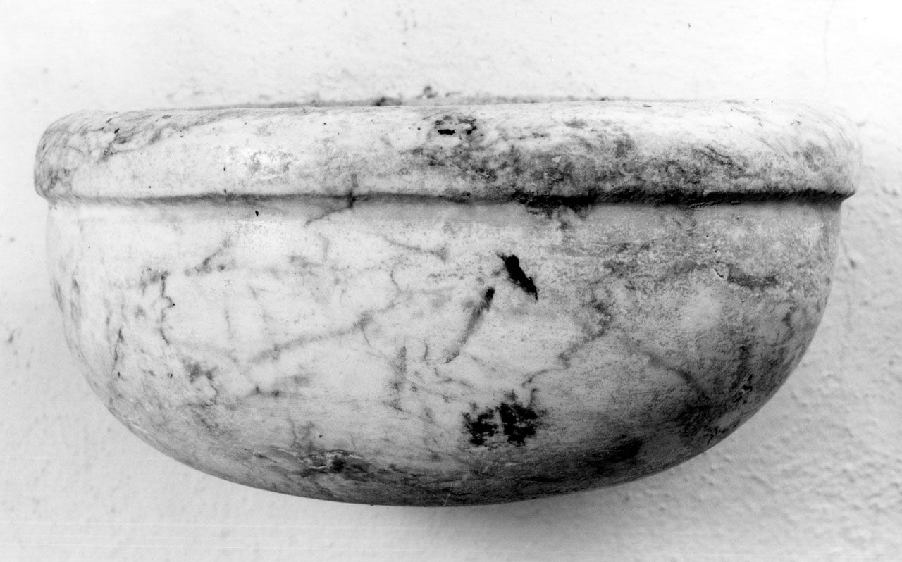 acquasantiera - bottega toscana (sec. XIX)