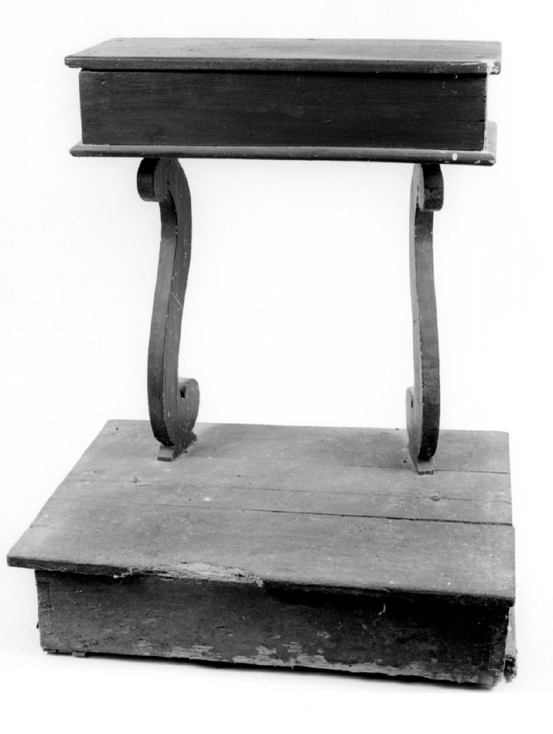 inginocchiatoio - produzione toscana (sec. XIX)