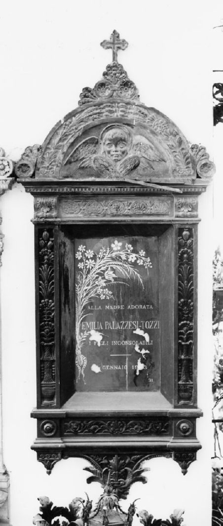 cherubino (monumento funebre) - ambito toscano (sec. XX)