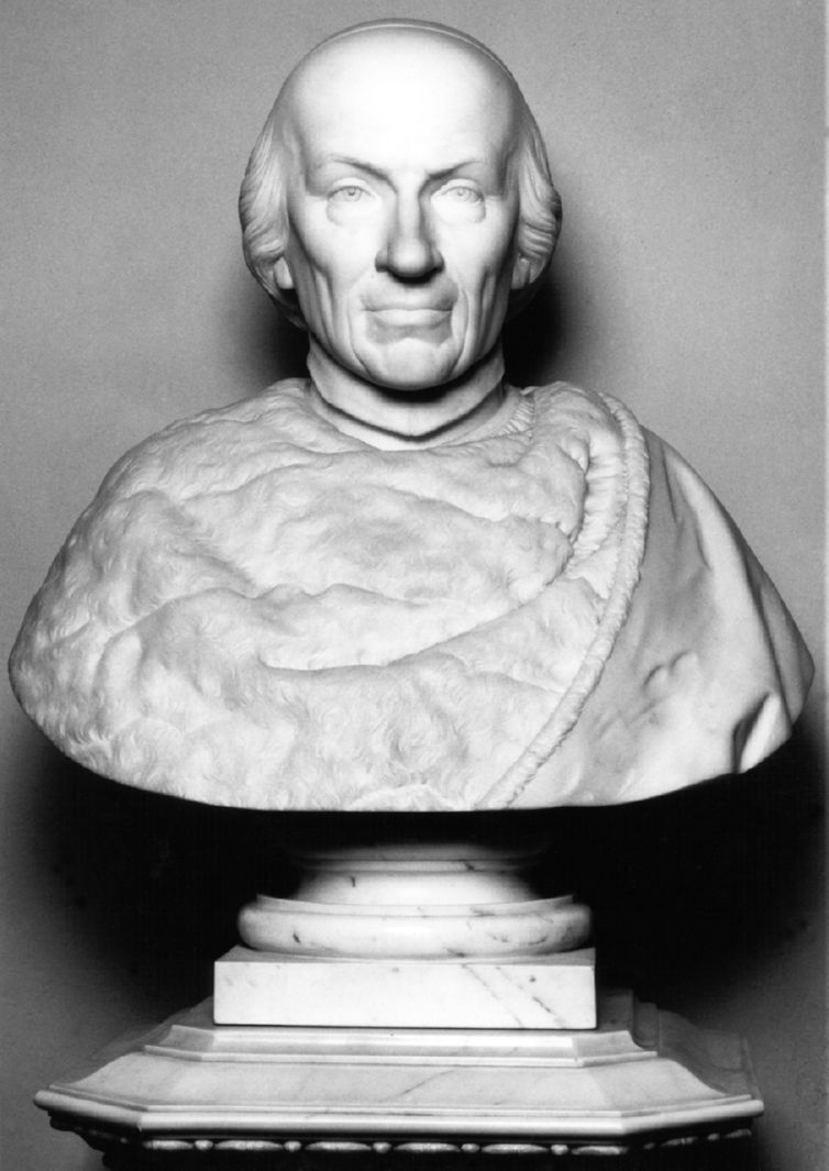 busto ritratto di Sallustio Bandini (busto, opera isolata) di Sarrocchi Tito (terzo quarto sec. XIX)
