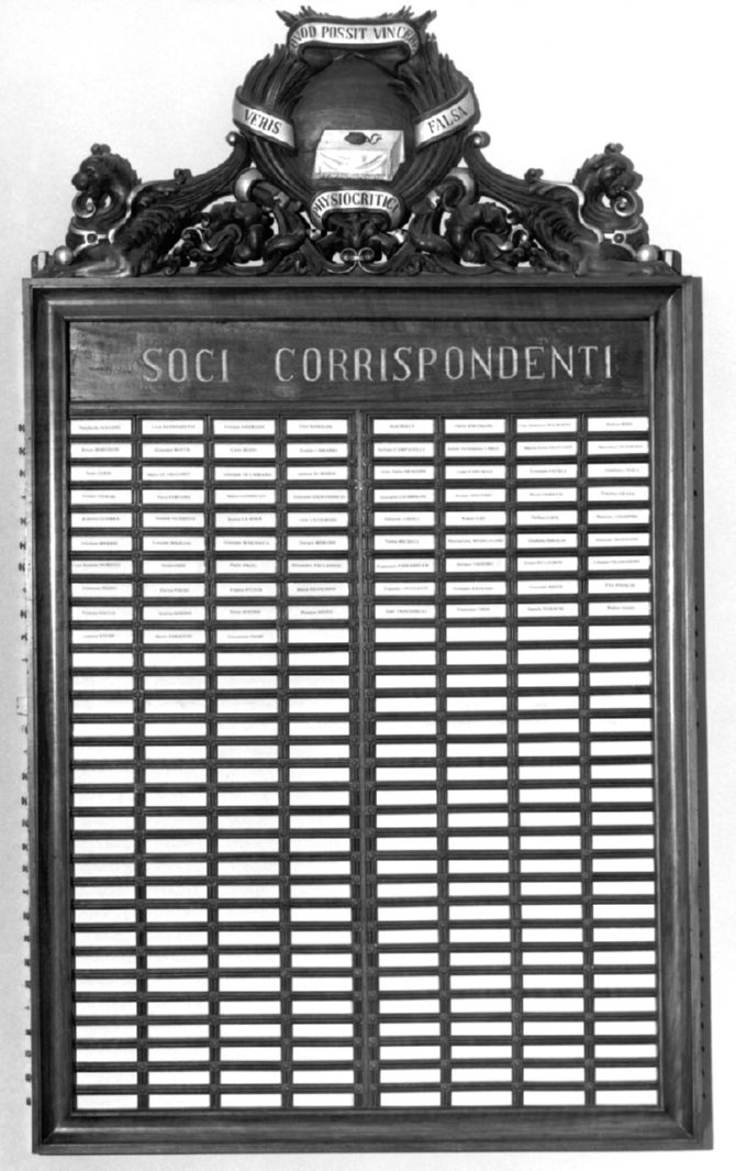 tabella, serie di Morandi Giovanni, Papini Tommaso, Paladini Egisto (sec. XIX)