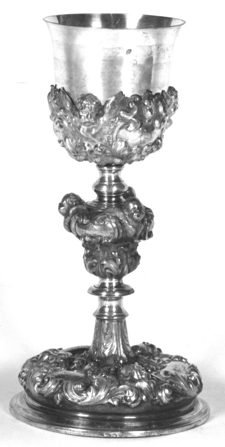 calice - bottega toscana (fine/inizio secc. XVII/ XVIII)