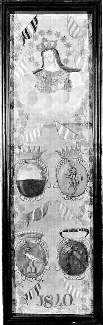 Madonna di Provenzano (palio) - ambito senese (sec. XIX)