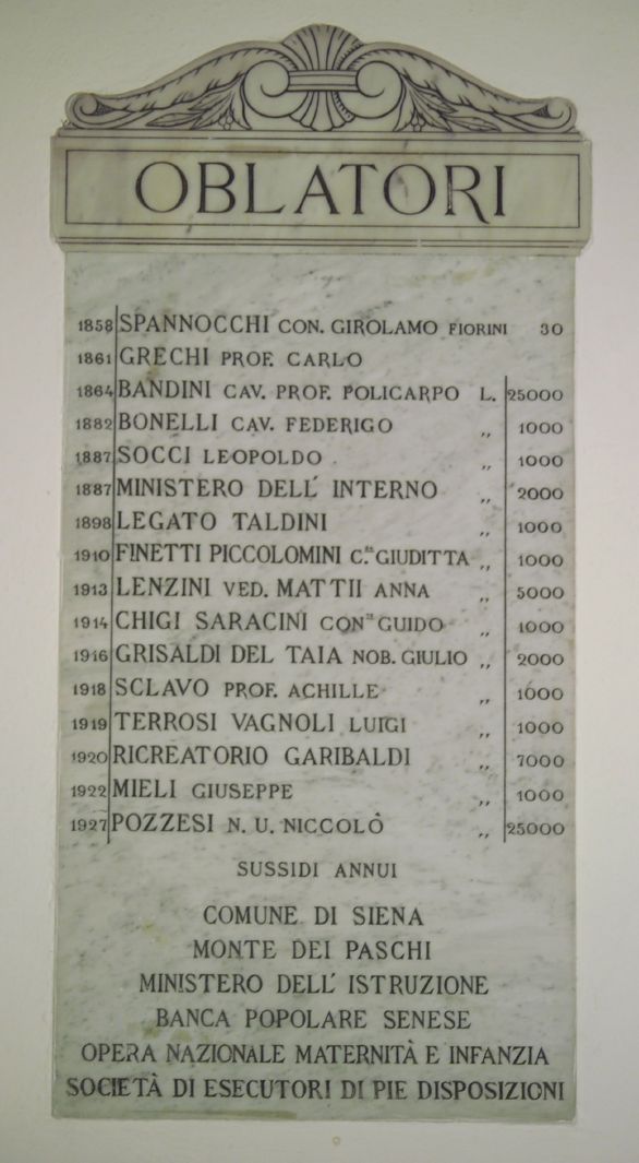 lapide commemorativa - bottega toscana (secondo quarto sec. XX)