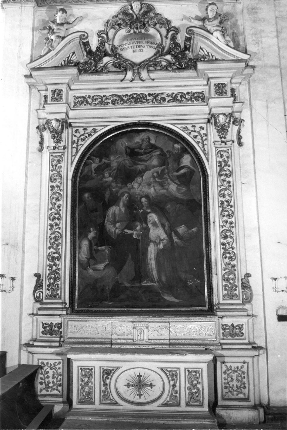 altare - bottega senese (prima metà sec. XVIII)