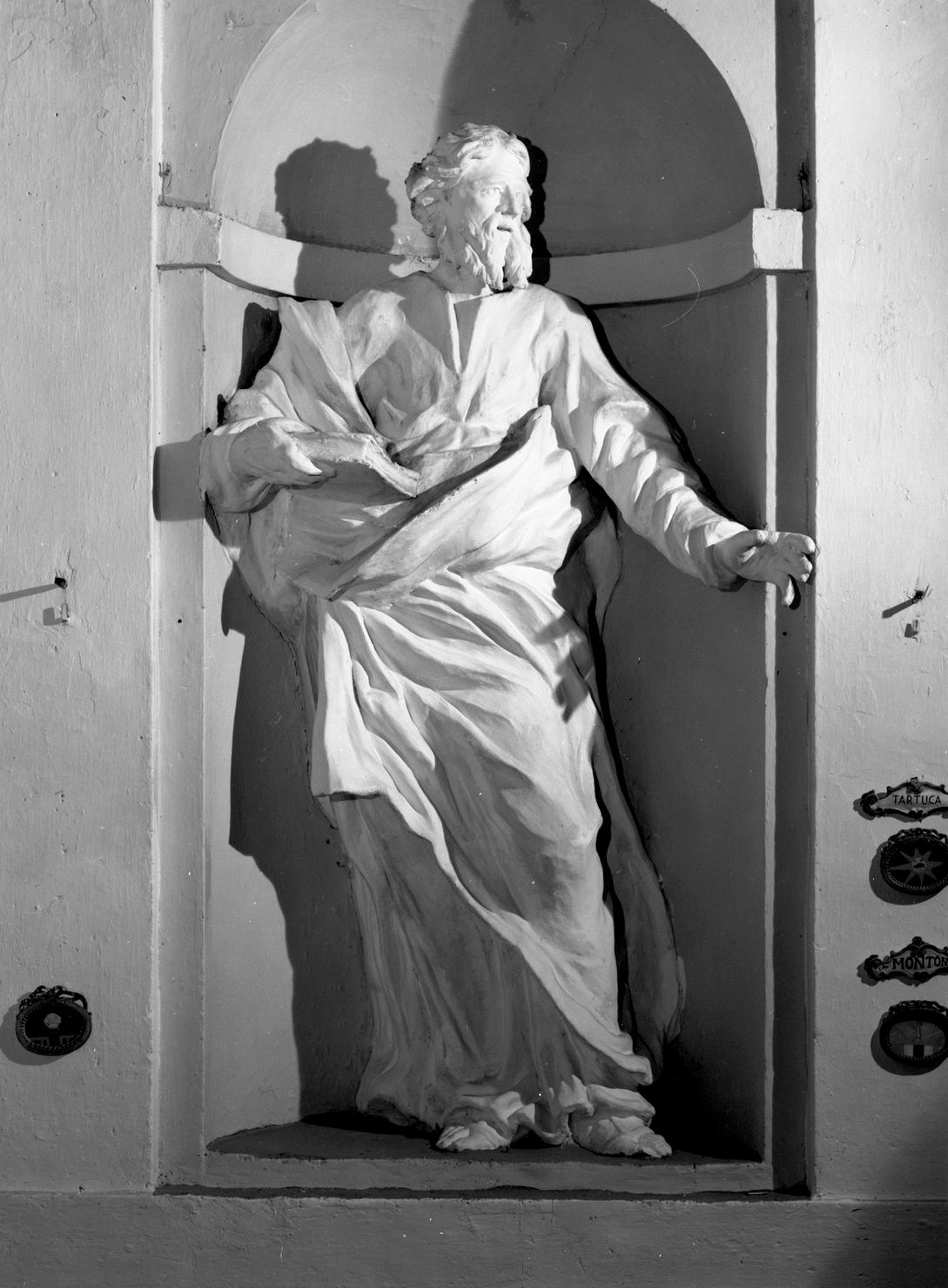 Isaia (statua) di Mazzuoli Giuseppe il Vecchio (attribuito) (fine/inizio secc. XVII/ XVIII)