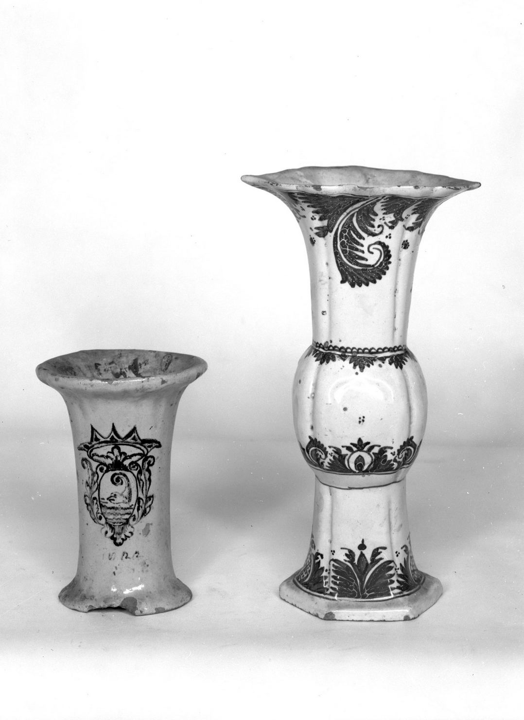 vaso - manifattura toscana (sec. XIX)